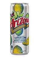 AriZona : Arizona-12oz-SparklingWaterMinerals-LemonLime-Front