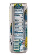 AriZona : Arizona-12oz-SparklingWaterMinerals-PineappleCoconut-Facts