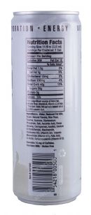 Arriba: Arriba Horchata Energy Facts