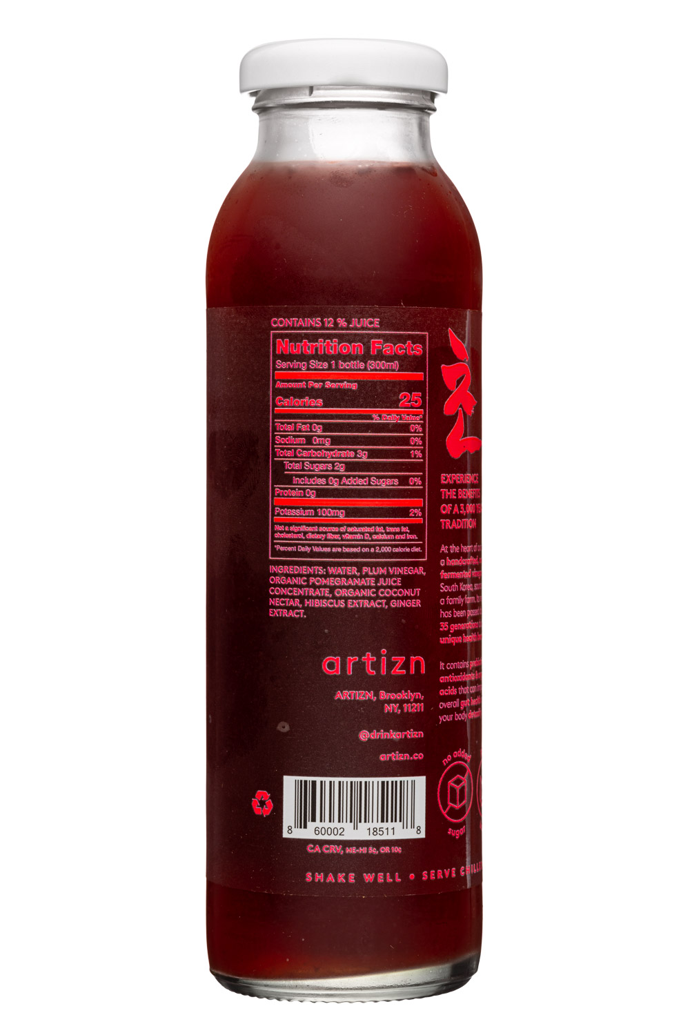 Artizn: Artizn-10oz-2023-PrebioticTonic-PomGinger-Facts