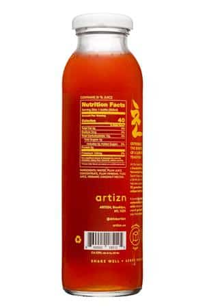Artizn: Artizn-10oz-2023-PrebioticTonic-PlumYuzu-Facts