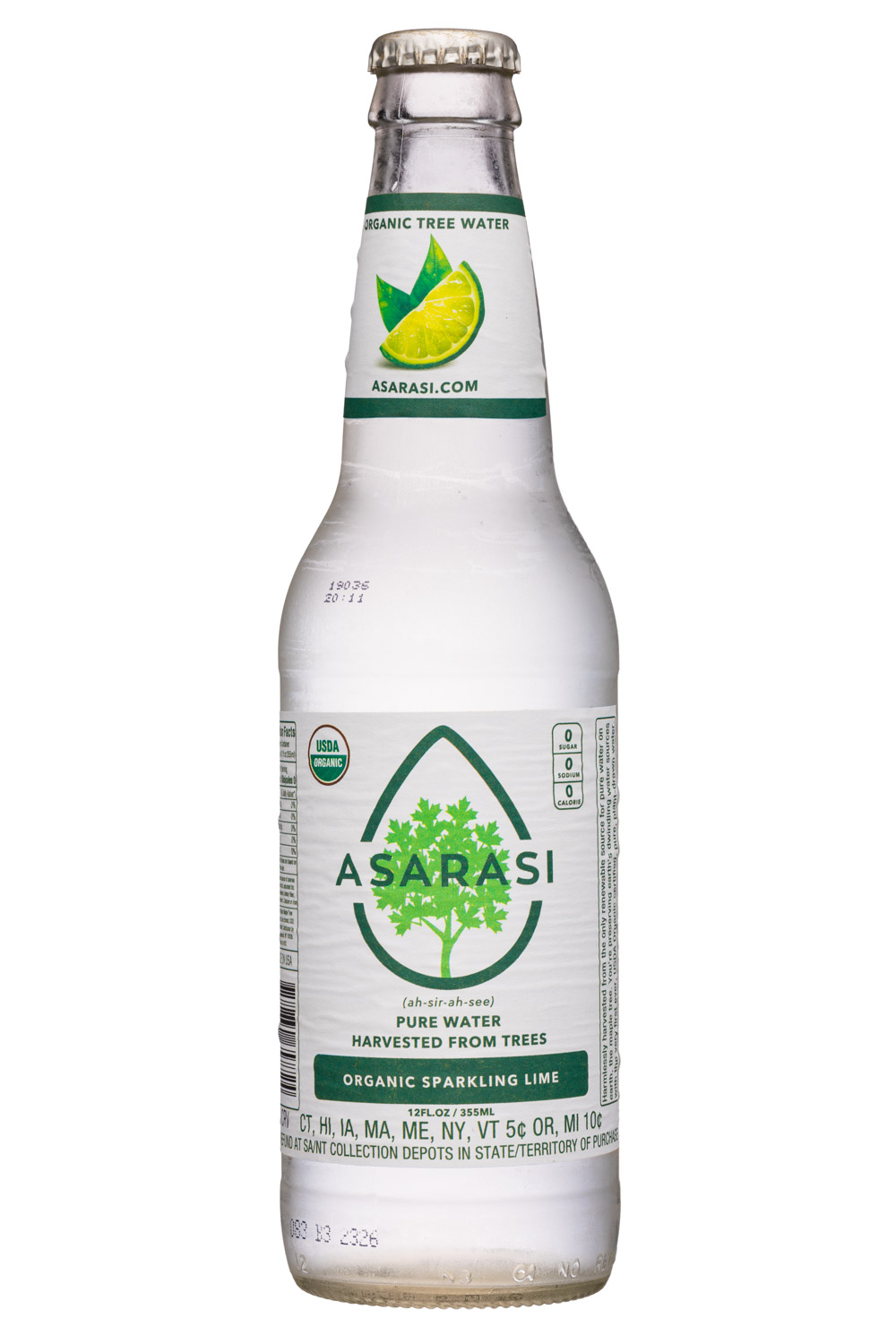 Organic Sparkling Lime 2019