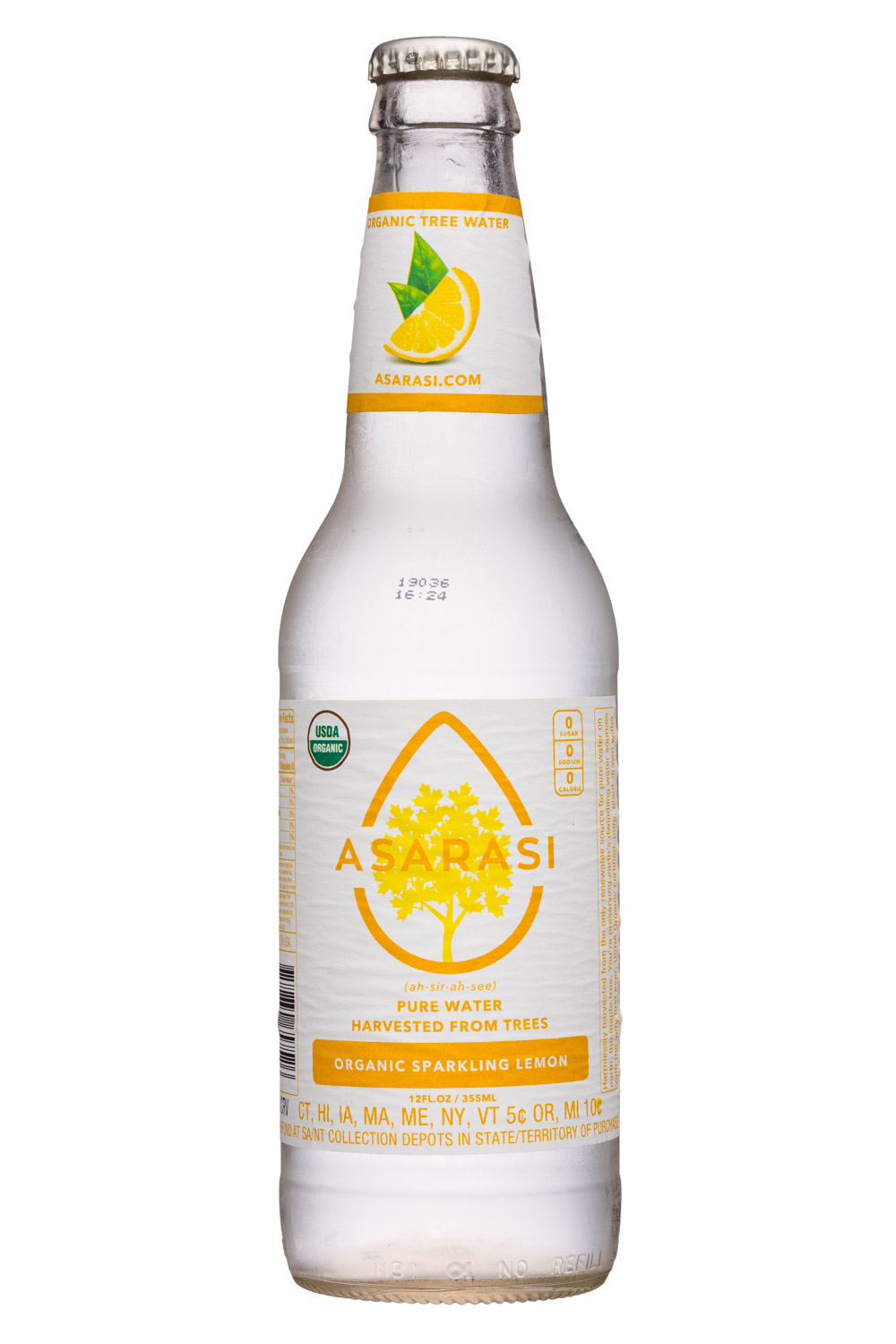 Organic Sparkling Lemon 2019