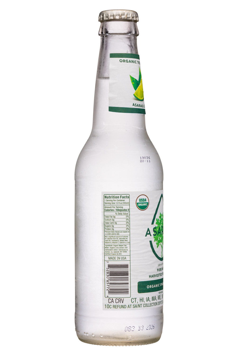 Asarasi: Asarsi-12oz-TreeWater19-Lime-Facts