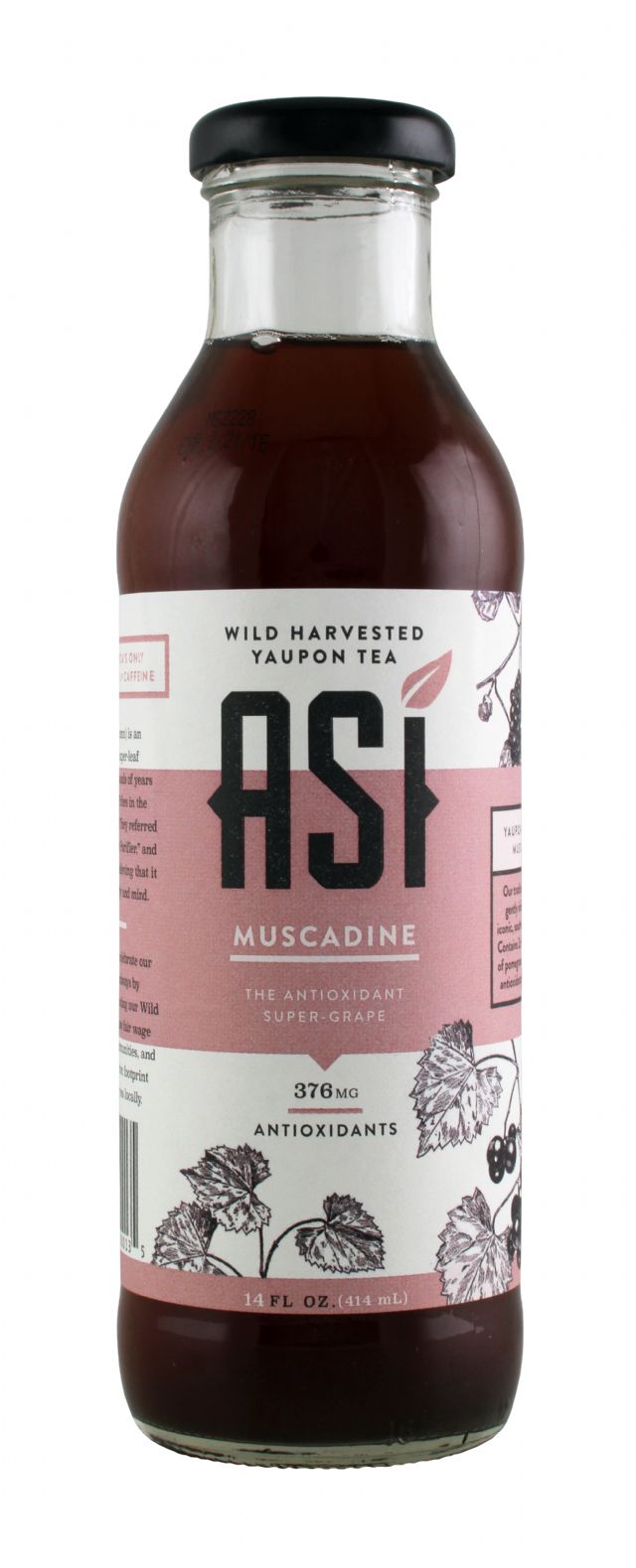 Asi Yaupon Tea: ASI Muscadine Front