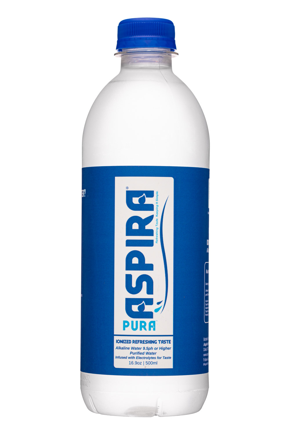 Ionized Bottled Water