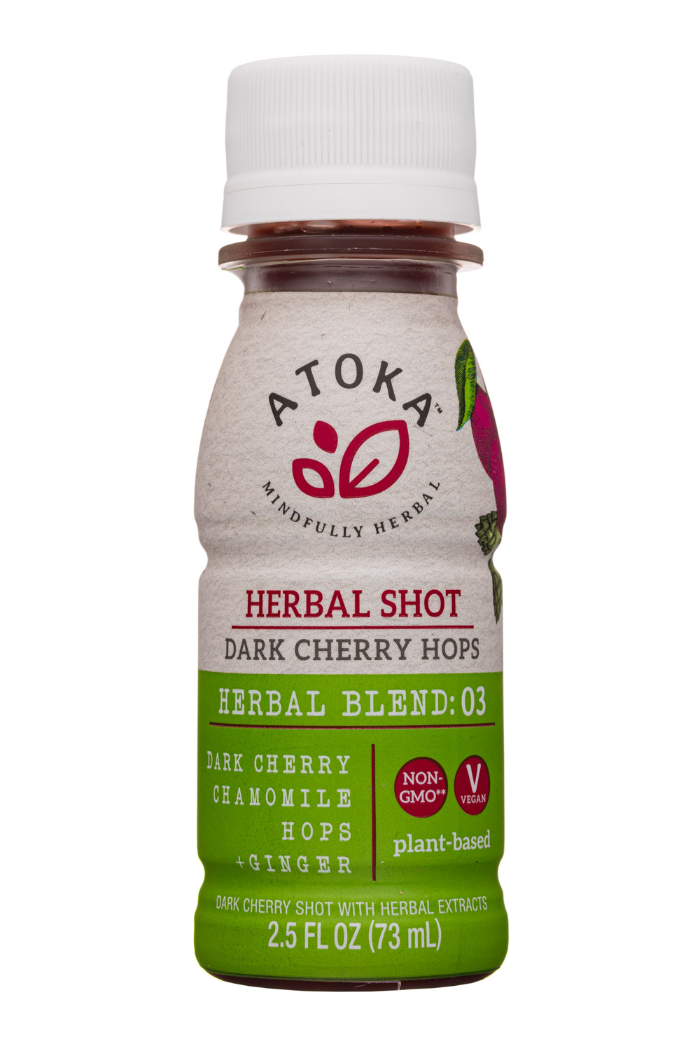 Atoka : Atoka-3oz-HerbalShot-DarkCherryHops-Front