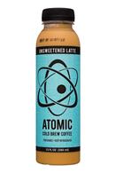 Atomic Coffee: AtomicCoffee-12oz-ColdBrew-UnsweetLatte-Front