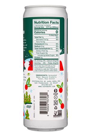 Aura Bora: AuraBora-12oz-2021-HerbSparklingWater-ChaiCranberry-Facts