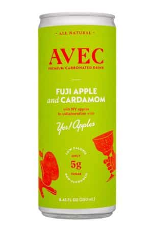 AVEC Drinks: Avec-8oz-2023-FujiAppleCardamom-Front