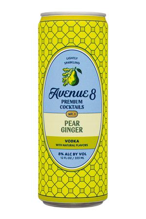 Avenue 8: Avenue8-12oz-2025-Cocktails-PearGinger