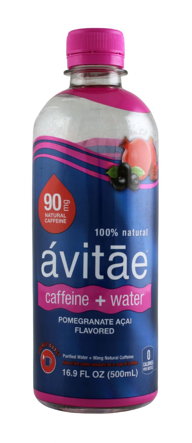 Avitae Caffeinated Water: Avitae PomAcai Front