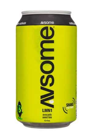 Avsome: Avsome-12oz-2025-AvoSeedTea-LMN1-Front