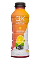 Ax-Water: AxWater-16oz-AroniaBerry-Lemon-Front