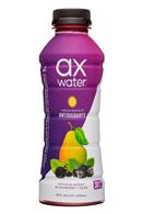 Ax-Water: AxWater-16oz-AroniaBerry-BlackberryPear-Front