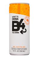 B4: SunshineSupplements-8oz-B4-VitaminSupplement-Orange-Front