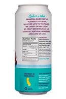 Babe Kombucha: Babe-16oz-Kombucha-MoroccanMint-Facts