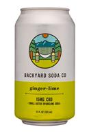 Backyard Soda Co.: BackyardSodaCo-12oz-15mgCBD-GingerLime-Front