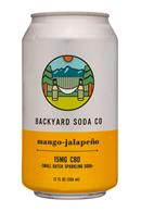 Backyard Soda Co.: BackyardSodaCo-12oz-15mgCBD-MangoJalapeno-Front