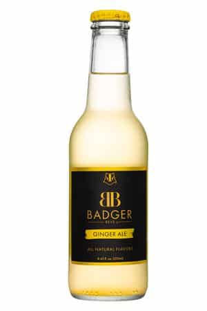 Badger Bevs: BadgerBevs-8oz-2024-GingerAle-Front