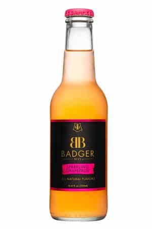 Badger Bevs: BadgerBevs-8oz-2024-Sparkling-Grapefruit-Front