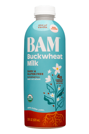 BAM Buckwheat Milk: Bam-28ml-2024-BuckwheatMilk-Vanilla-Front