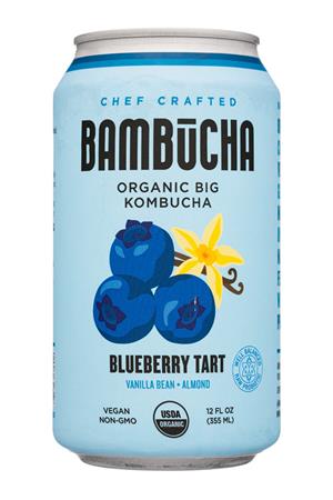 Bambucha: Bambucha-12oz-2021-Kombucha-BluebTart-Front