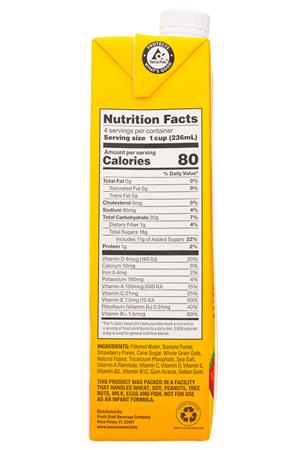 Banana Wave: BananaWave-32oz-2020-Milk-Strawb-Facts