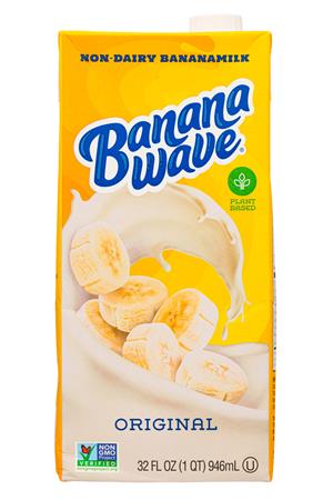 Banana Wave: BananaWave-32oz-2020-Milk-Original-Front