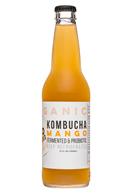 BAO: BaoFoods-Kombucha-12oz-Mango-Front