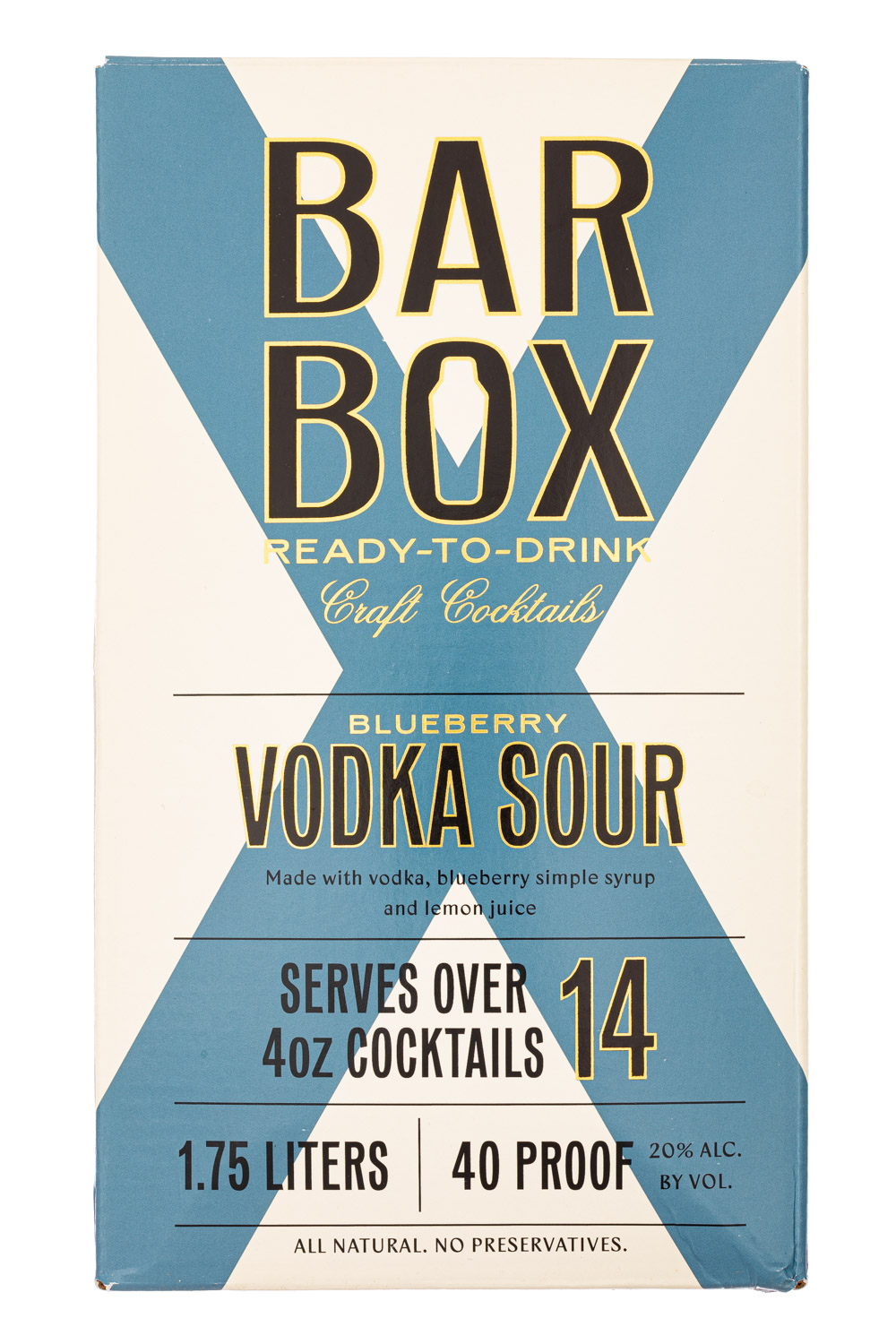 Blueberry Vodka Soda