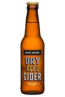 Bar None: BarNone-12oz-NonAlcSparkling-DryAgedCider-Front