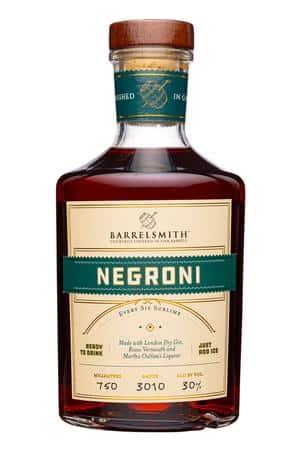 Barrelsmith: Barrelsmith-750ml-2022-Cocktail-Negroni