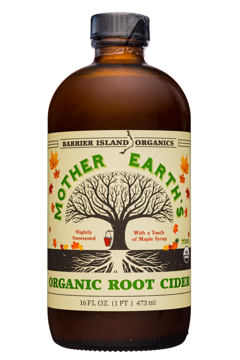 Mother Earth's Organic Root Cider - Sweetened