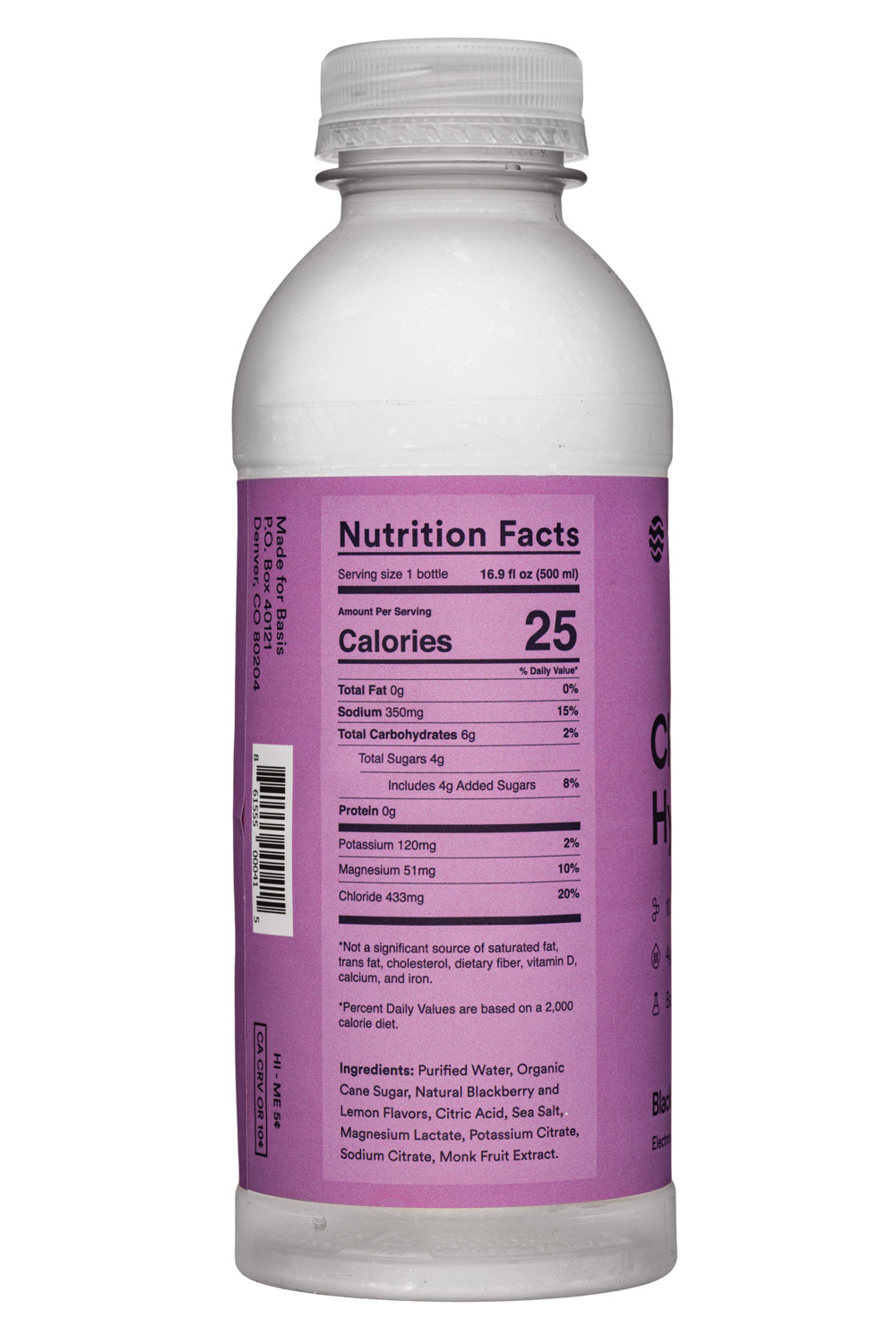 Basis: Basis-17oz-CleanHydration-BlackberryLemon-facts