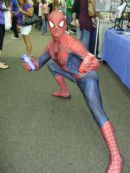 Spiderman with BAWLS Guarana at Florida Supercon!