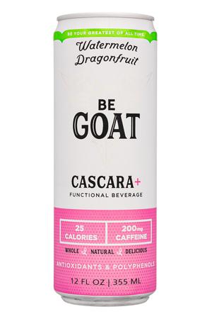 Be GOAT Cascara +: BeGoat-12oz-2022-CascaraBev-WatermelonDragon-Front