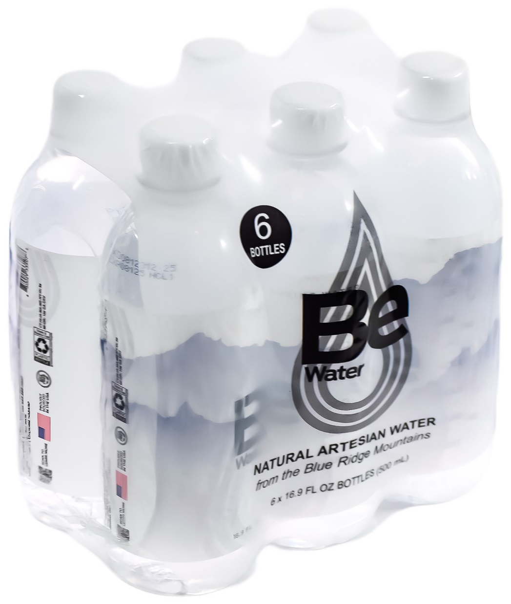 Be Water: Photo of Be Water Artesian Spring Bottled Water 6-Pack (Made in the U.S.A.) - Be Water (uploaded by company)