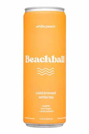 Beachball: Beachball-12oz-2023-ColdBrewTea-WhitePeach-Front