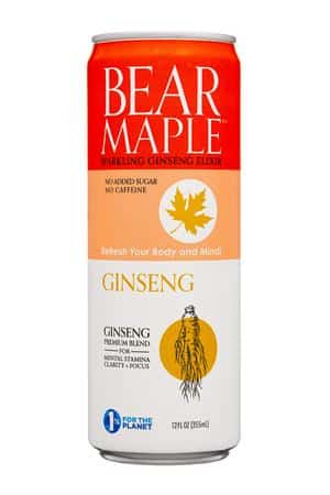 Bear Maple: BearMaple-12oz-2024-GinsengElixer-Ginseng-Front