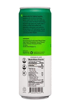 Bear Maple: BearMaple-12oz-2024-GinsengElixer-YuzuCitrus-Facts