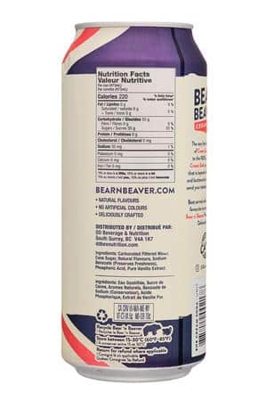 Bear N' Beaver: BearNBeaver-16oz-2024-Soda-CreamSoda-Facts