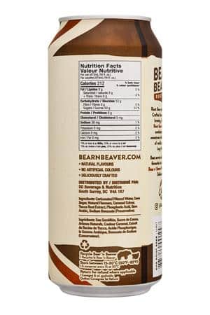 Bear N' Beaver: BearNBeaver-16oz-2024-Soda-RootBeer-Facts