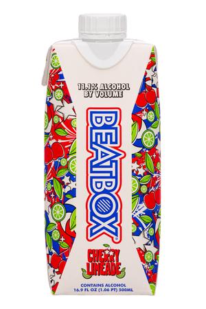 Beatbox Beverages: Beatbox-17oz-2024-CherryLimeade