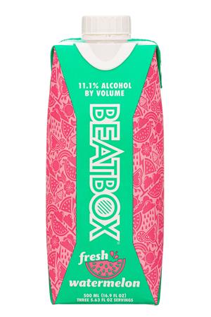 Beatbox Beverages: Beatbox-17oz-2022-FreshWatermelon