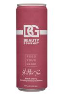 Beauty Gourmet: BeautyGourmet-12oz-GlitterTea-BlackCherry-Front