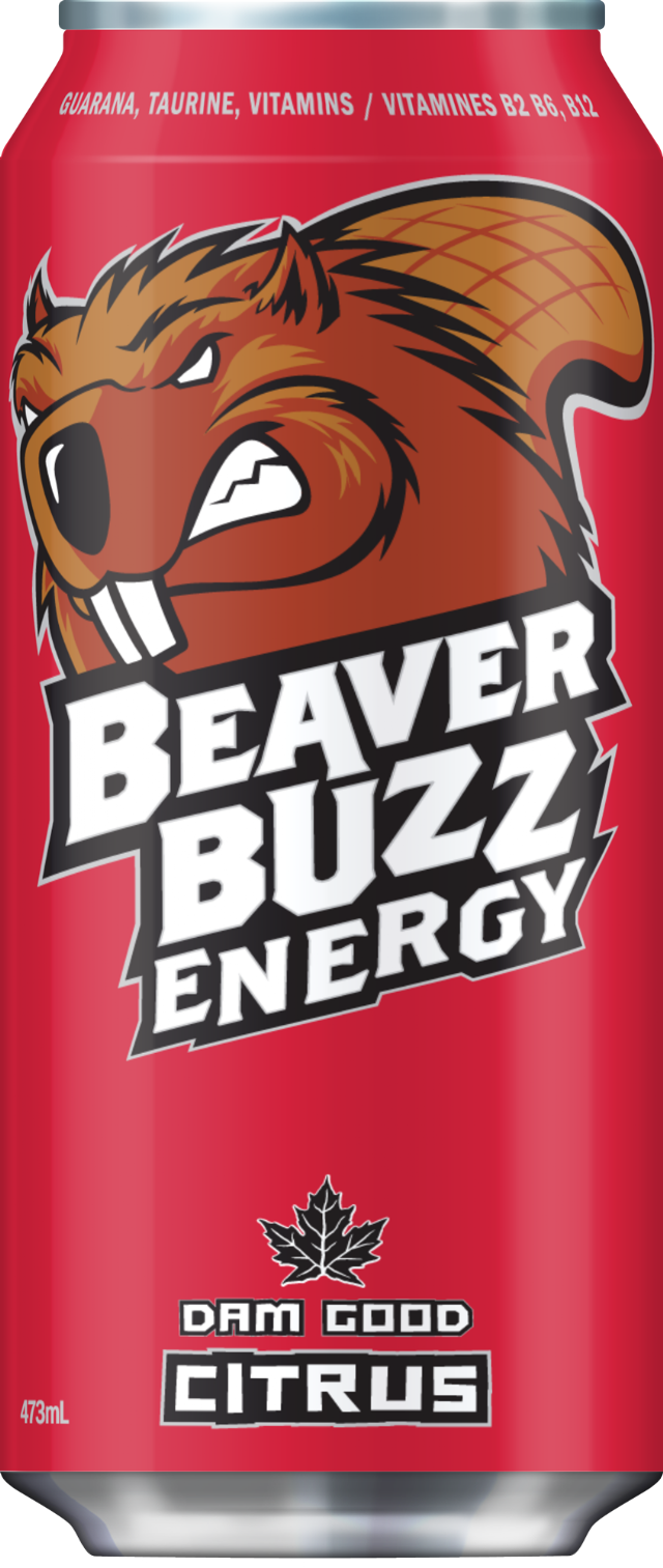 Beaver Buzz Energy: citrus-no-water