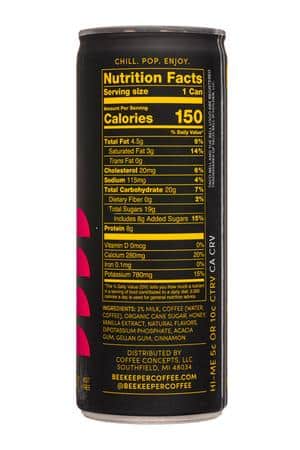 Beekeeper Coffee: BeeKeeper-8oz-2024-Coffee-Horchata-Facts