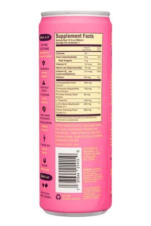 Bennu Bev Co.: Bennu-12oz-2023-Uplift-PassionFruit-Facts