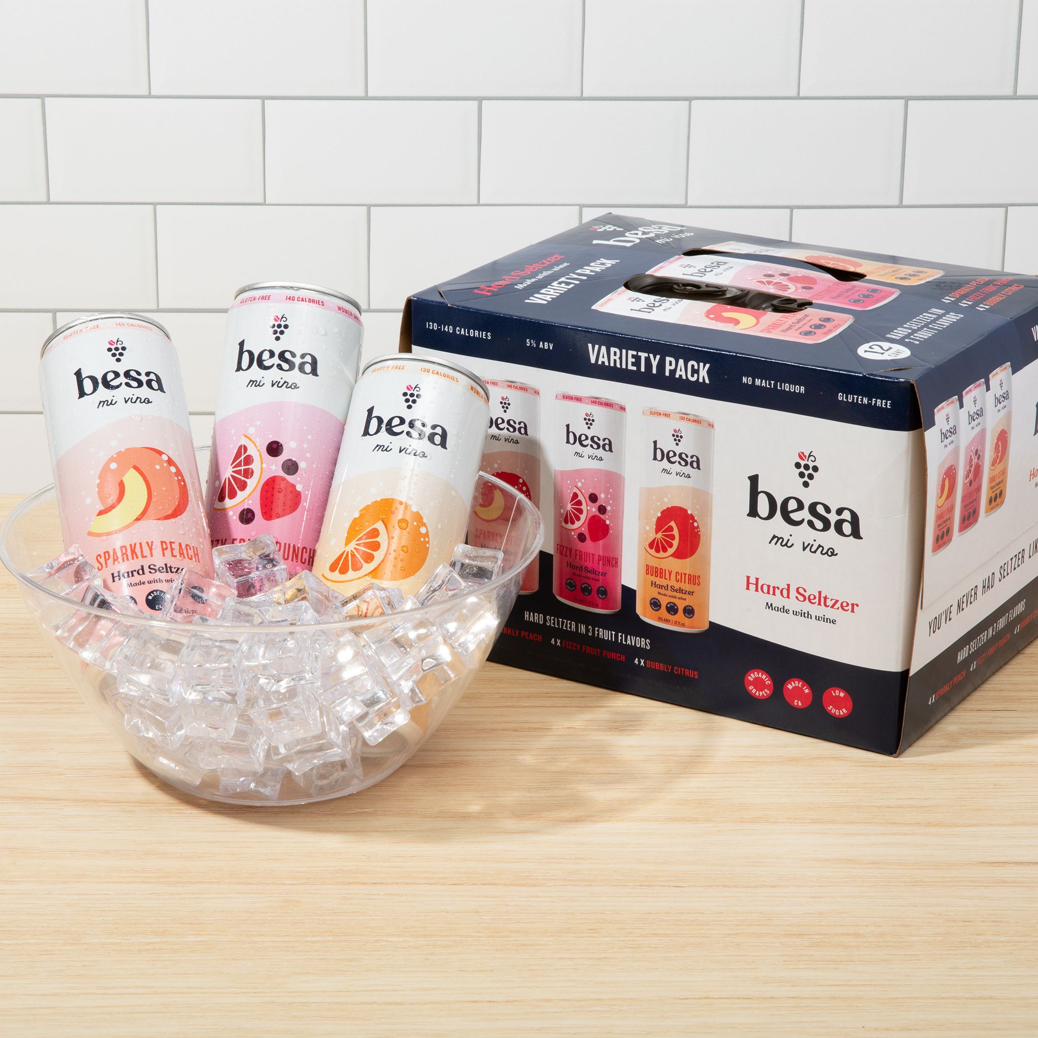 Besa Organic Hard Wine Seltzer (Variety Pack)
